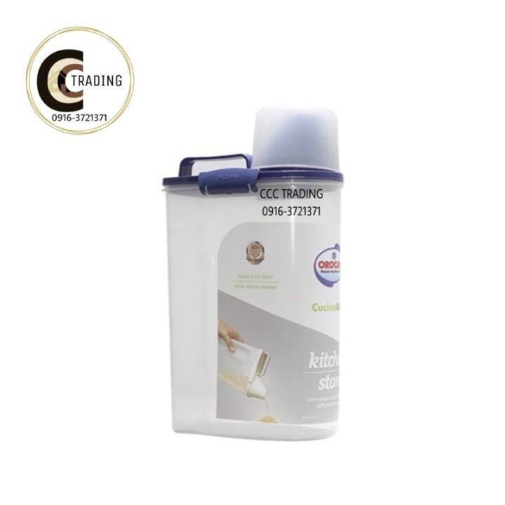 ♚Orocan 2kg Cereal Container, Dog Food Storage, Rice Box, Dry Food