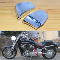 Chrome Battery Side Cover Fairing Motorcycle Cover Protector For Honda VTX 1800 C VTX1800C CUSTOM 2002 2003 2004 2006 2007 2008