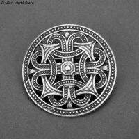 【YF】 1PC Medieval Shield Brooches Pin Cloak Shawl Norse