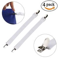 4pcs Adjustable Elastic Mattress Cover Corner Holder Clip Bed Sheet Fasteners Straps Grippers Suspender Cord Hook Loop Clasps 35