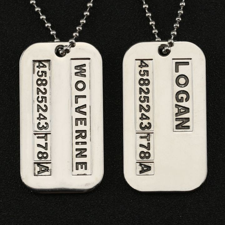 mm75-x-men-x-สร้อยคอผู้ชาย-logan-hugh-jackman-dog-tag-army-ทหาร-dogtag-จี้-vintage-silver-สีภาพยนตร์เครื่องประดับผู้ชายขายส่ง