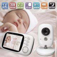 VB603 Video Baby Monitor 2.4G Wireless with 3.2 Inches LCD 2 Way Audio Talk Night Vision Surveillance Security Camera Babysitter