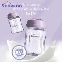 SUNVENO ของแท้ที่เก็บน้ำนมขวดมาตรฐาน-คอกว้าง150Ml 180Ml