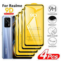 9D กระจกนิรภัย Realme GT Master GT Neo 2 2T ป้องกันหน้าจอสำหรับ OPPO Realme 8i 8 Pro 8S C25Y C25S C21 C21Y C20A 7 6 6i 5 C15-fi9o