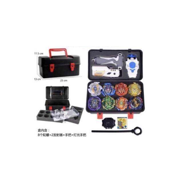 Hobby collection 8 Styles Metal Fusion Beyblades Set Storage Box Top Beyblade Burst Bey Blade 3