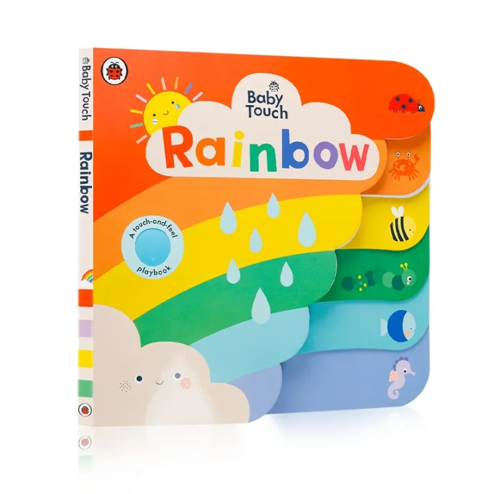 Original Children Popular Books Baby Touch Rainbow Ladybird Touch book ...