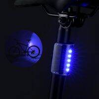 ☈ Waterproof Bicycle Tail Light USB Charging Intelligent Bike Automatic Induction Touch Warning Headlights Cycling Accessories