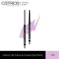 CATRICE 18H COLOUR &amp; CONTOUR EYE PENCIL 100 - คาทริซ18เอชคัลเลอร์&amp;คอนทัวร์อายเพ็นซิล100 (เครื่องสำอาง,อายไลเนอร์,ดินสอเขียนขอบตา)