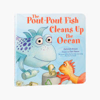 ภาษาอังกฤษหนังสือภาพต้นฉบับ Pout-Pout ปลาทำความสะอาดมหาสมุทรปากปลาทำความสะอาดมหาสมุทร3-5เด็กเล็กตรัสรู้ต้นองค์ความรู้การศึกษาฉีกขาดกระดาษแข็งหนังสือหนังสือภาพหนังสือเด็ก