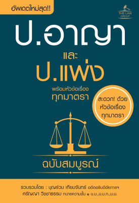 (INSPAL) หนังสือ ประมวลกฎหมายอาญาและประมวลกฎหมายแพ่ง