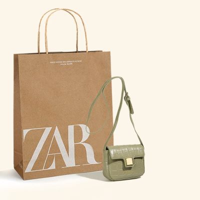 Zara○ กระเป๋าผู้หญิงในฤดูร้อนของ2023ใหม่รู้สึกอาวุโสลายจระเข้สวมใส่เนื้อขนมปังเล็กๆน้อยๆแนวโน้มโจ๊กเกอร์ทุกแพคเกจการออกแบบ