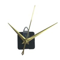 Luxury Silent Quartz Clock Mechanism Kit For DIY Clock Parts replacement wall clock Gold Hands Quartz Clock Movement with hook Accessories