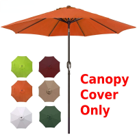 Polyester Replacement Cover for Parasol Canopy Sun Umbrella Keep Cool Patio Household Outdoor Garden Umbrella Rainproof Fabric