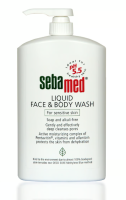 Sebamed LIQUID FACE &amp; BODY WASH (PUMP) 1000ml. exp.02/2026