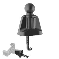 ♂☈ 17mm Ball Head Holder Mini Phone Stand Base Car Dashboard Mount Fixed Air Vent Stand Converter Anti-skid Bracket Car Accessories