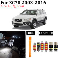 No Error Canbus LED Light Car Bulbs Interior light Kit For 2003-2016 Volvo XC70 Map Dome Trunk License Plate Lamp