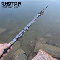 GHOTDA Carp Fishing Rod 1.5M-3.0M Feeder Hard Carbon Telescopic Spinning