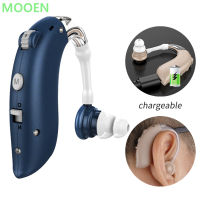 Bluetooth Cheap Rechargeable Hearing Aid Mini Device Ear Amplifier Digital Hearing Aids BTE Elderly Ear Care Hearing Amplifier