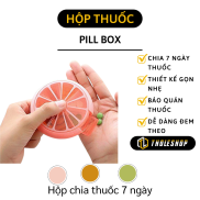 Hộp đựng thuoc - Hộp chia thuoc 7 ngày tiện lợi