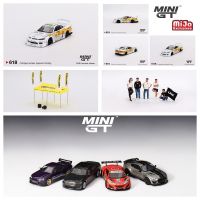 ** สั่งซื้อล่วงหน้า ** MINI GT Mijo พิเศษเฉพาะ1:64 Shelby GT500 Nissan R34 S15 Acura NSX GT3 Alpina B7