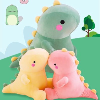 【CHM】หมอนข้างไดโนเสาร์ ตุ๊กตา ไดโนเสาร์ ragdoll น่ารัก ตกแตง ตุ๊กตานุ่มนิ่ม Dinosaur throw pillow สำหรับเป็นของเล่น ของขวัณ