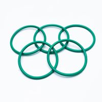 CS 3.5mm Fluorine Rubber Green O-Ring OD 10-70mm FKM Sealing Ring Gasket ID 3-63mm High Temperature And Oil Resistant Gas Stove Parts Accessories