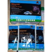 THUỐC DIỆT CHUỘT STORM hộp 5 gói 20 viên