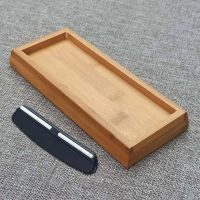 Sharpening Stone Holder Accessories Whetstone Base Sharpening BambooSilica Gel Base System Kitchen Sharpener Tools