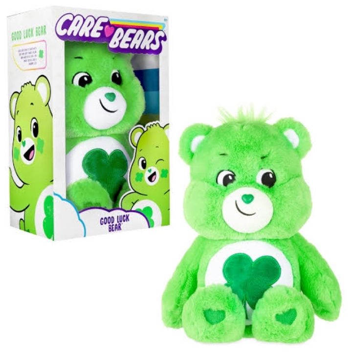 usa-ตุ๊กตาแคร์แบร์-care-bears-พร้อมส่ง-มีกล่อง-สินค้ามือหนึ่งจากอเมริกา-carebears-good-luck