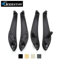 Carbon Black Beige Left Right Interior Door Handle Cover Trim Set For BMW 3 4 Series M3 M4 F30 F31 F34 F36 F32 F33 F80 F82 F83