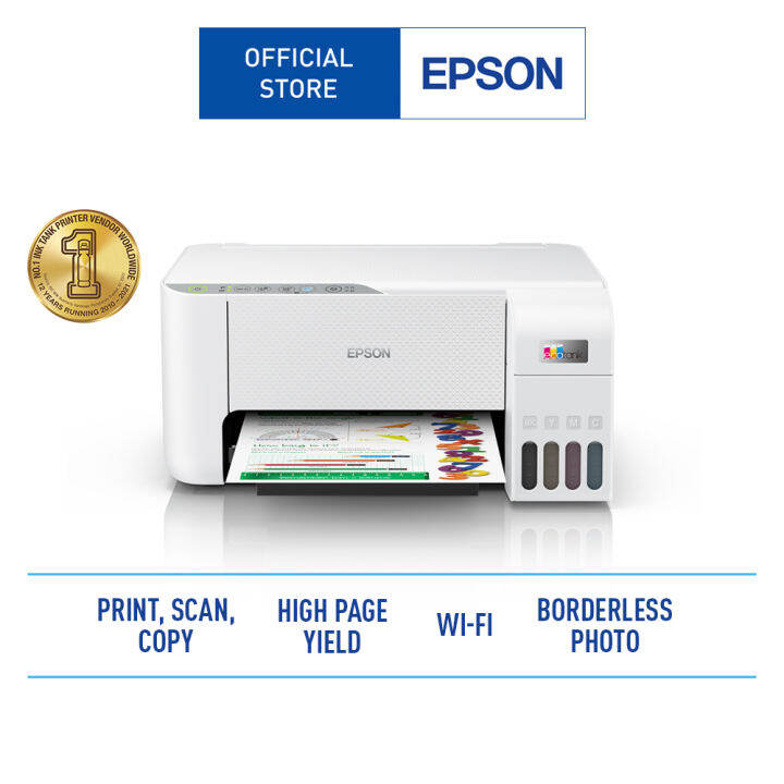 Epson EcoTank L3256 A4 WiFi AllinOne Ink Tank Printer