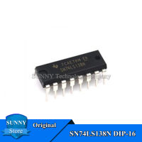 5Pcs Original SN74LS138N DIP-16 74LS138 SN74LS138N HD74LS138P ถอดรหัส/Demultiplexer ใหม่เดิม