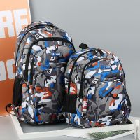 Camouflage Waterproof School Bags Mochila Escolar Schoolbag 2 Sizes For Girls Boys Orthopedic Children Backpack Kids Book Bag