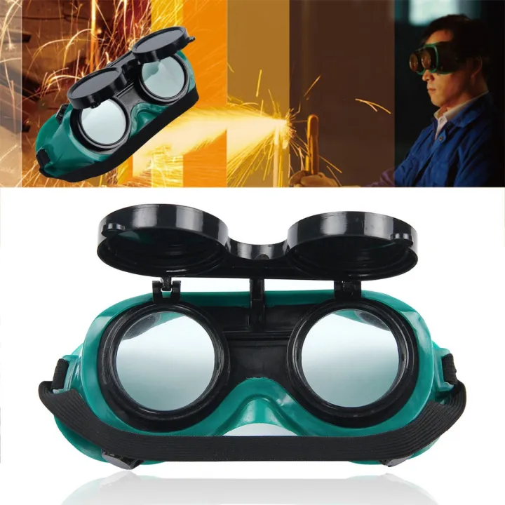 FB【READY】Welding Safety Goggles Work Safety Glasses For Flaming Cutting Brazing Soldering Eye