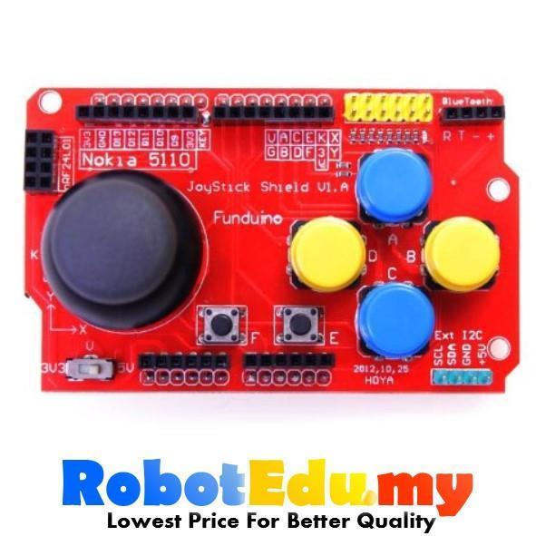 Arduino Uno R3 / Mega 2560 Ps2 Ps3 Ps4 Ps5 Joystick Game 4 Button Shield  V1.A - Wireless Device Pinout -Diy Remote Controller Gameboy | Lazada