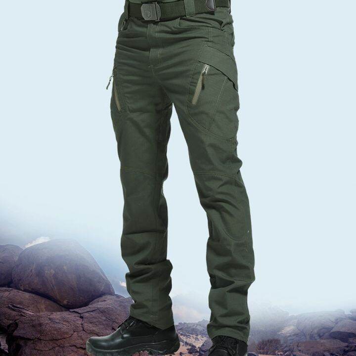 new-mens-tactical-pants-multiple-pocket-elasticity-military-urban-commuter-tacitcal-trousers-men-slim-fat-cargo-pant-3xl-tcp0001