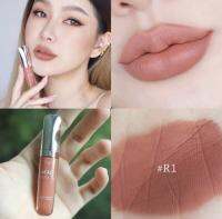 MYCA matte เบอร์ R1 ไมก้า ลิปครีมเนื้อแมท สีนู้ดอมน้ำตาลติดส้มนิดๆ ทาแล้วหน้าสว่าง เนื้อลิปเบาสบาย เกลี่ยง่าย ไม่เลอะแมส ติดแน่นทนตลอดวัน