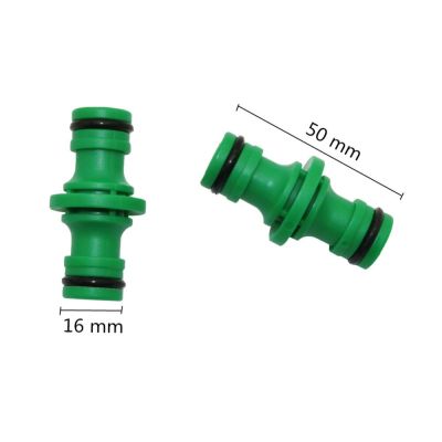 ；【‘； Water Segregator Hose Pipe Connector Accessories Tubing Pipe Fittings Watering Plumbing Joiners Hose Connector 2 Pcs