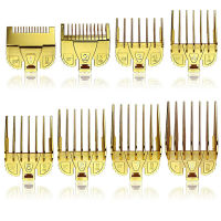 8pcs Universal Hair Clipper Limit Guide Comb Attachment Limit Comb 1.534.5610131925mm Guide Combs