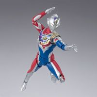 Bandai S.h.figuarts SHF ULTRAMAN DECKER FALSH ประเภทรุ่นชุดอะนิเมะแอคชั่นไฟท์เตอร์ของขวัญแบบสำเร็จรูปสำหรับเด็ก