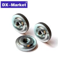 m10 Knurled nut 10pcs hand tighten nuts din467-B knurled thin nuts gb807 round nut with Ring B010