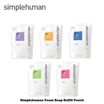 simplehuman liquid dish soap refill pouch, lavender mint