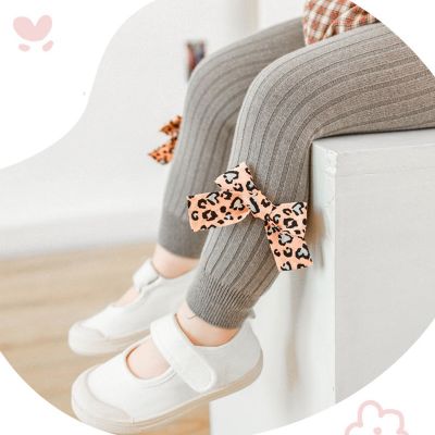 ☢✢ Autumn Leggings for Girls 0-4 Years Warm Pants Fashion Knitted Kids Trousers Children Trousers Spring Winter Baby Girl Leggings