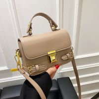 Female bag 2022 spring the new fashion trend in western style handbag texture web celebrity single shoulder bag lock inclined shoulder bag