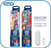 Oral-b DB4510K/ D10.513K แปรงสีฟันพลังงานแบตเตอรี่ สําหรับเด็ก 3 ปีขึ้นไป