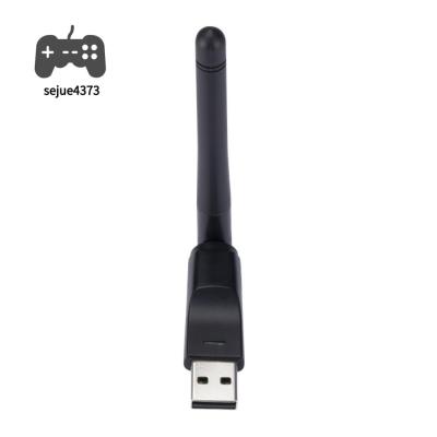 SEJUE4373 USB 150Mbps การ์ดเน็ตเวิร์ก MT7601เครื่องส่งสัญญาณไวไฟ MT7601/8188 150Mbps USB อะแดปเตอร์ Wifi แบบพกพาเสาอากาศสำหรับคอมพิวเตอร์/โทรศัพท์