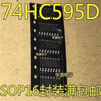 ชิปเซ็ตวงจรรวม Sop16 74hc595 10-100ชิ้น74hc595d Sn74hc595d Sop-16 Smd ใหม่และ Ic