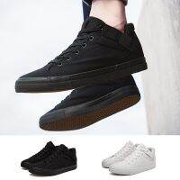 LIN KING New Lace Up Men Vulcanized Shoes High Top Outdoor Casual Canvas Shoes Non Slip Man Sneakers Male Height Increase Shoes