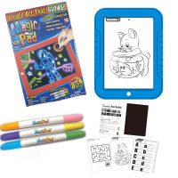 New Children Writing Graffiti Magicpad 3d Drawing Board Drawing Kit Magic LCD Glow Drawing for Kids Birthday Christmas Gift