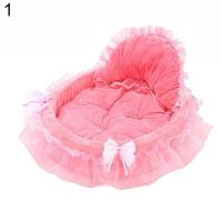 Tongpudi®ลูกสุนัขหมาแมวเจ้าหญิงBowknot Lace Ruffleน่ารักนุ่มบ้านสุนัขสัตว์เลี้ยงอุ่น